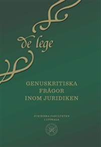 Genuskritiska frågor inom juridiken