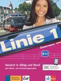 Linie 1 Österreich B1.1. Kurs- und Übungsbuch mit Video und Audio auf DVD-ROM