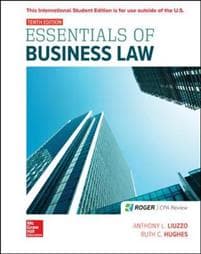 ISE Essentials of Business Law