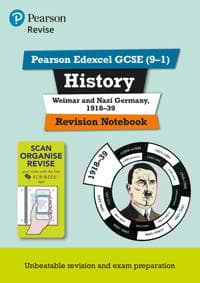 Pearson revise edexcel gcse history weimar nazi germany revision