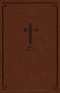 KJV Holy Bible: Value Compact Thinline, Brown Leathersoft, Red Letter, Comfort Print: King James Version