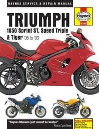 Triumph 1050 Sprint, Speed Triple & Tiger (05 - 15)