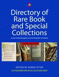 Directory of Rare Book and Special Collections in the UK and Republic of Ireland