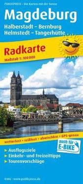 Magdeburg und Umgebung, Halberstadt - Bernburg, Helmstedt - Tangerhütte 1:100 000