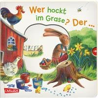 Wer hockt im Grase? Der ... Osterhase!