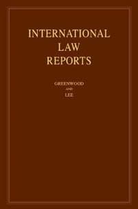International Law Reports: Volume 180