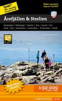 Årefjällen & Storlien 1:50 000