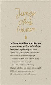 Junge ohne Namen