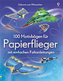100 Motivbögen für Papierflieger