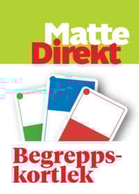 Matte Direkt 9 Begreppskortlek Grön (5-pack)