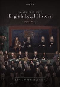 Introduction to English Legal History