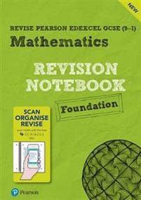 Pearson REVISE Edexcel GCSE Maths (Foundation) Revision Notebook: for 2025 and 2026 exams
