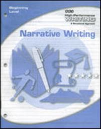 High-Performance Writing Beginning Level, Narrative Writing
