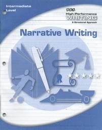 High-Performance Writing Intermediate Level, Narrative Writing