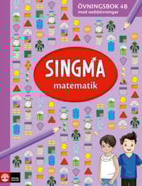 Singma matematik 4B Övningsbok med elevwebb