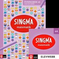 Singma matematik 4A Övningsbok med elevwebb