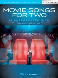 Movie Songs for Two Clarinets: Easy Instrumental Duets