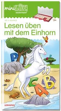 miniLÜK Lesen üben mit dem Einhorn