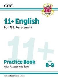 11+ GL English Practice BookAssessment Tests - Ages 8-9 (with Online Edition)