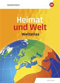 Heimat und Welt Weltatlas. Sachsen