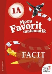 Mera Favorit matematik 1A Facit till uppl. 2, 5-pack