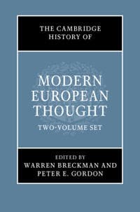 The Cambridge History of Modern European Thought 2 Volume Hardback Set
