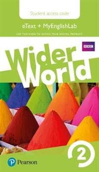Wider World 2 MyEnglishLabeBook Students' Access Card