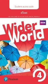 Wider World 4 eBook Students' Access Card