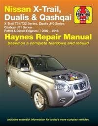 HM Nissan X Trail Dualis & Qashqai 2007-2018