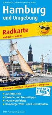 Hamburgenvironment bicycle map