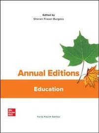 Annual Editions: Education