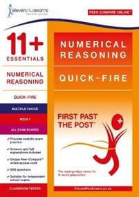 11+ Essentials Numerical Reasoning: Quick-Fire Book 1 â?? Multiple Choice