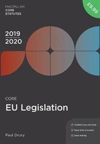 Core EU Legislation 2019-20