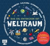 Das XXL-Entdecker-Set - Weltraum: Mit 10 Modellen zum Selberbauen, Sachbuch, Experimenten und cooler Rakete