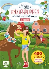 Meine Anziehpuppen - stickern & träumen: Reiterhof