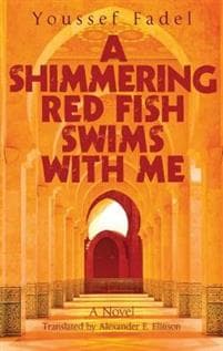 A Shimmering Red Fish Swims with Me