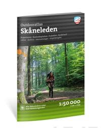 Outdooratlas Skåneleden 1:50 000