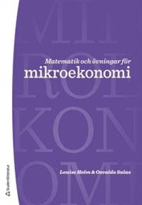 Matematik och övningar för mikroekonomi