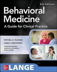 Behavioral Medicine A Guide for Clinical Practice