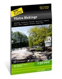 Västra Blekinge 1:50.000