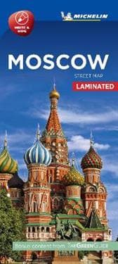 MOSCOW - Michelin City Map 9222