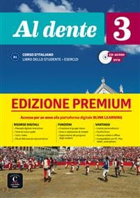 Al dente 3 (B1). Libro dello studente+ esercizi + CD + DVD + Premium