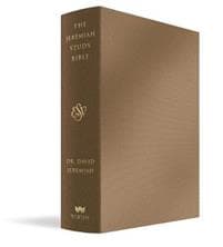 The Jeremiah Study Bible, ESV, Bronze LeatherLuxe®