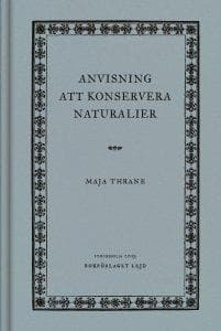Anvisning att konservera naturalier