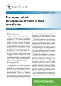 Euroopan unionin turvapaikkapolitiikka ja laaja turvallisuus