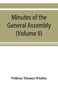 Minutes of the General Assembly of the General Baptist churches in England