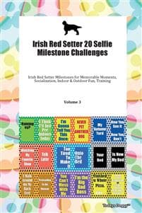 Irish Red Setter 20 Selfie Milestone Challenges Irish Red Setter Milestones for Memorable Moments, Socialization, Indoor & Outdoor Fun, Training Volum