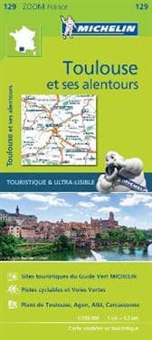 Toulousesurrounding areas - Zoom Map 129