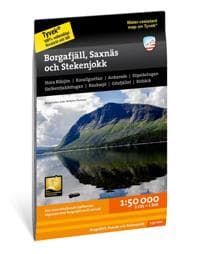 Borgafjäll, Saxnäs & Stekenjokk 1:50 000