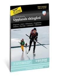 Skridskokarta Upplands skärgård 1:50 000